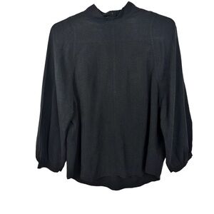 Everlane Dotted Cupro Blouse